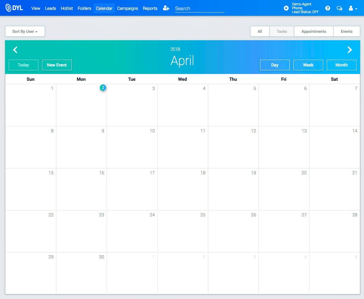 Calendar Tab - New Version Designed and Developed by Michael Ladt